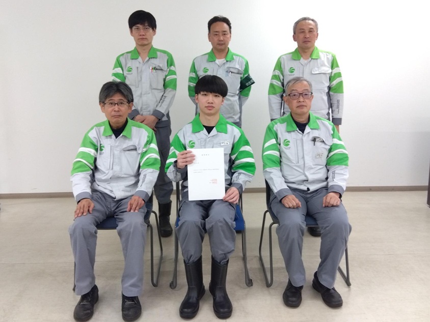 2025年4月　入社式を行いました